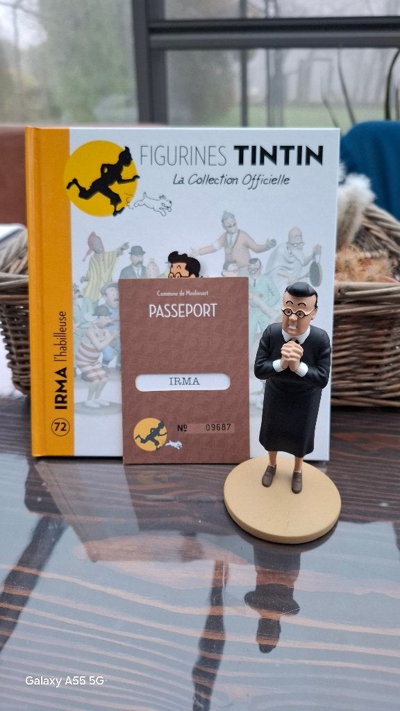 Beeldje Kuifje Tintin nr 72, Ophalen of Verzenden, Kuifje, Nieuw, Beeldje of Figuurtje