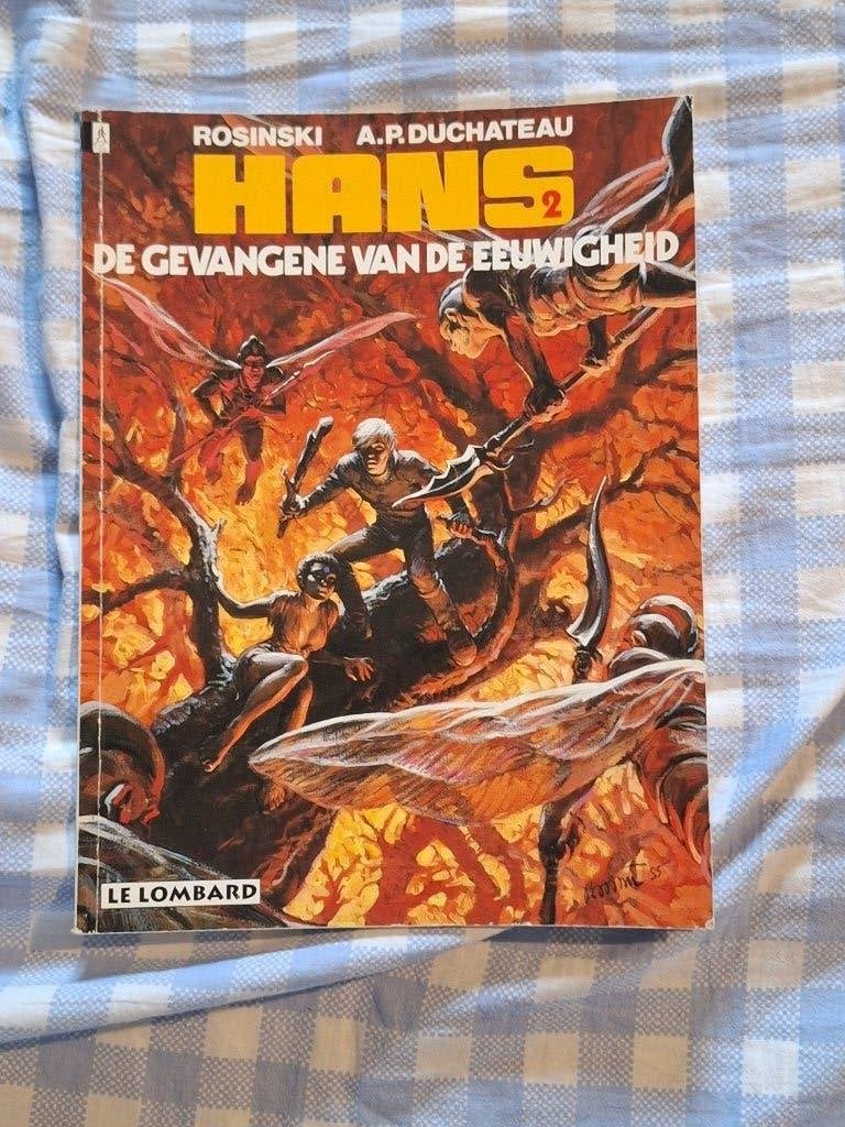 Hans 2: de gevangene van de eeuwigheid, Eén stripboek, Ophalen of Verzenden, Zo goed als nieuw