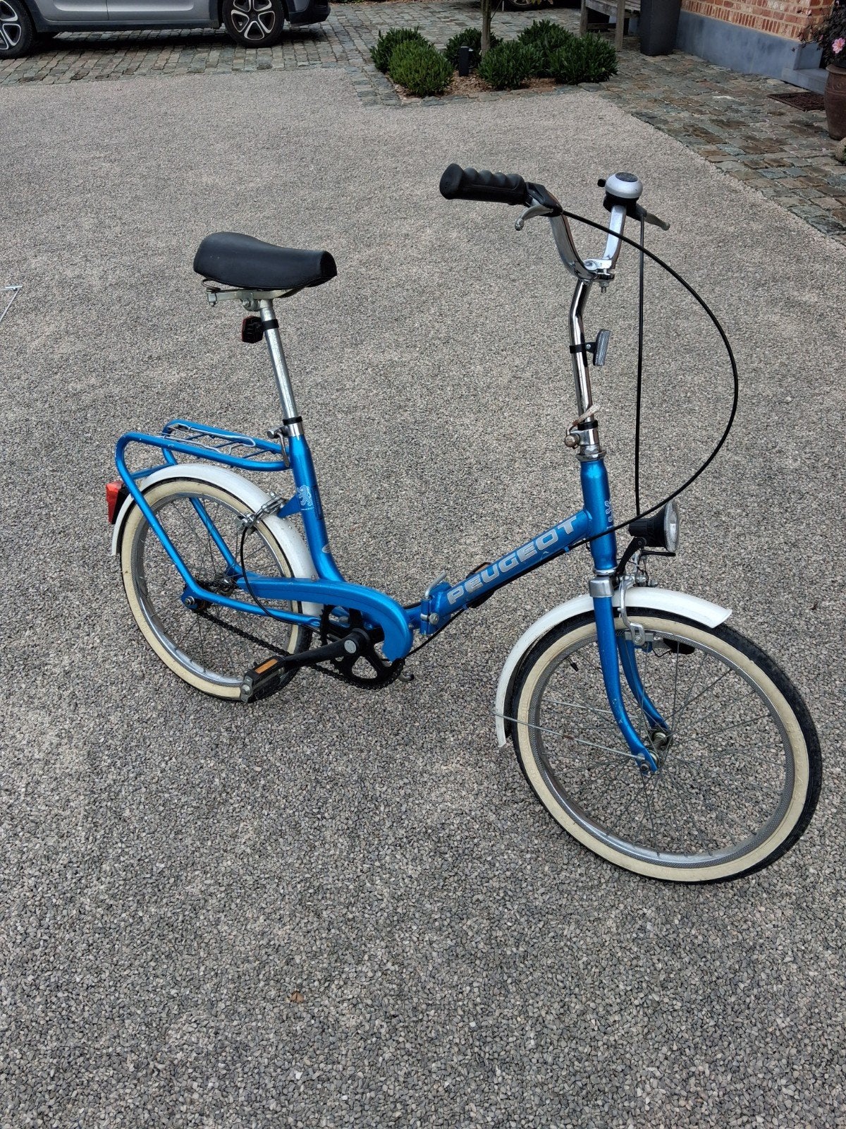 plooifiets, Ophalen