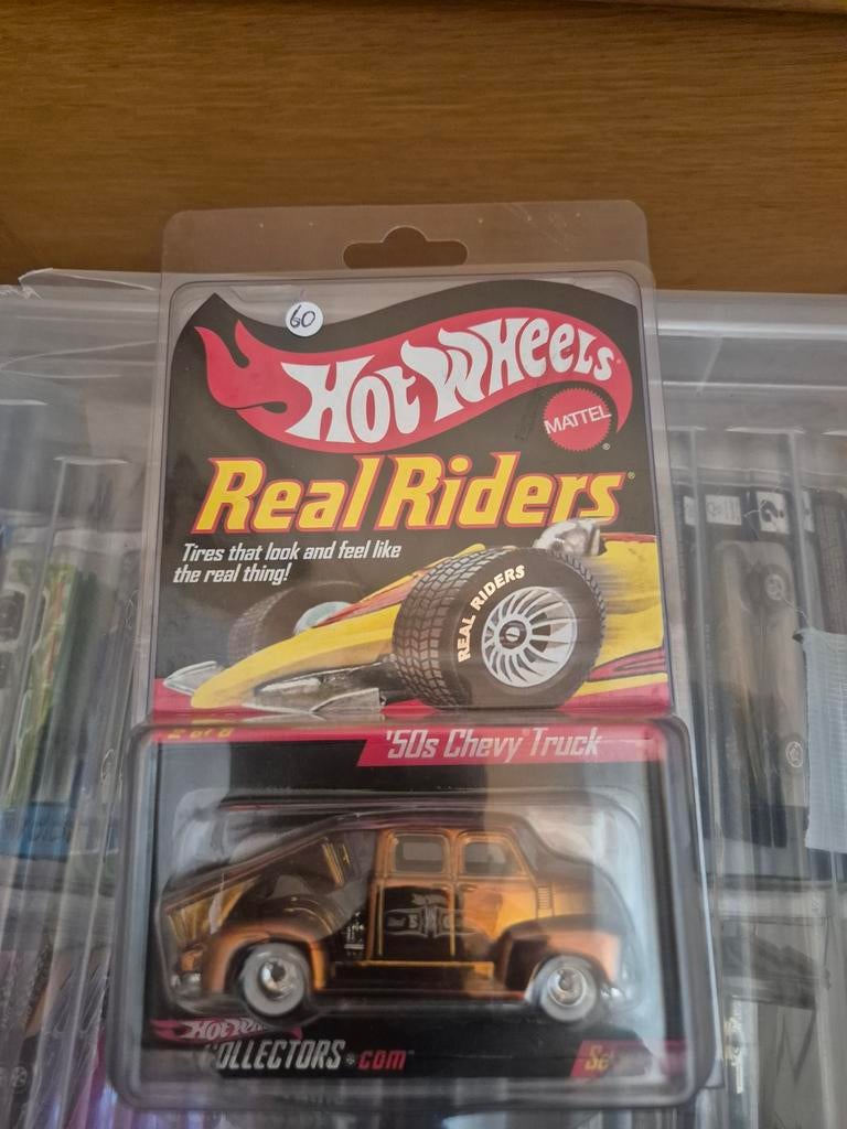 Hotwheels hot wheels real riders 50s chevy truck, Verzamelen, Ophalen of Verzenden