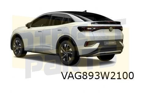 Volkswagen ID.5 (6/22-) achterklep Origineel! 11E827025, Neuf, Arrière, -, Volkswagen