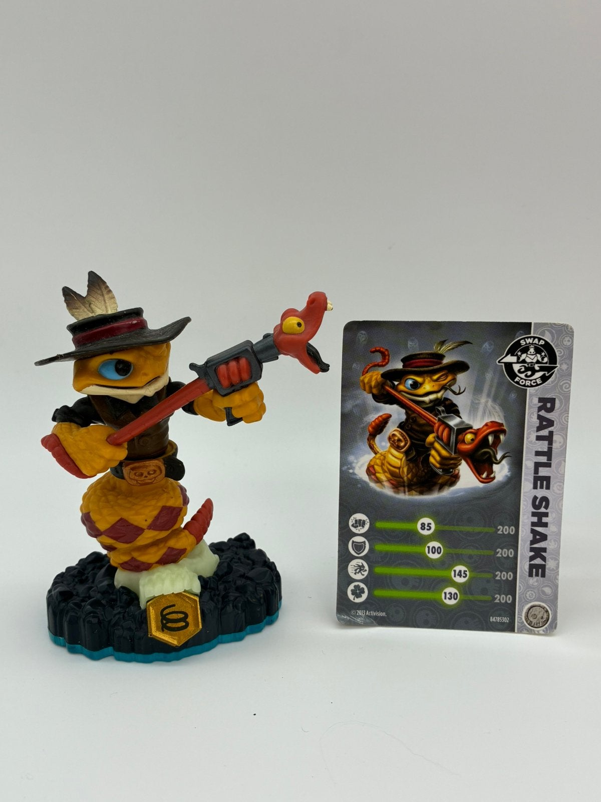 Skylanders Swap Force Rattle Shake met kaartje, Verzenden, Zo goed als nieuw