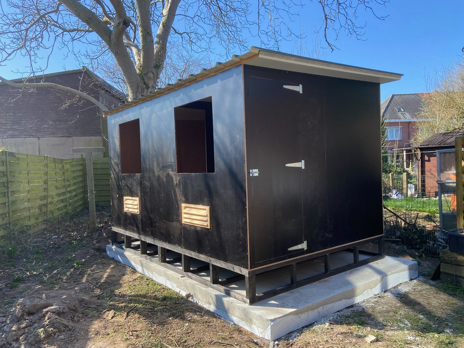 Duivenhok op maat, plaatsing en levering