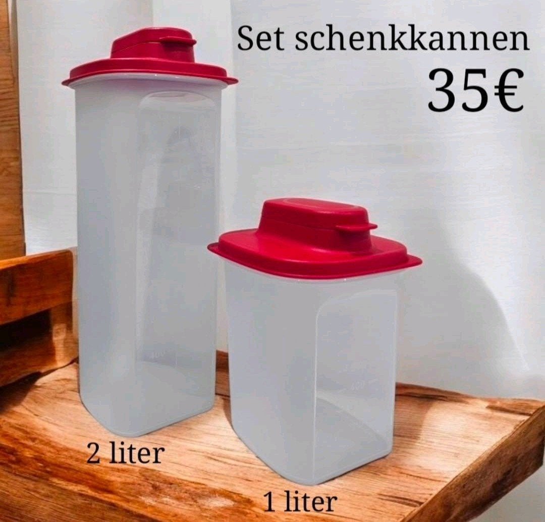 Ensemble de cruches carrées Tupperware, Enlèvement ou Envoi, Neuf