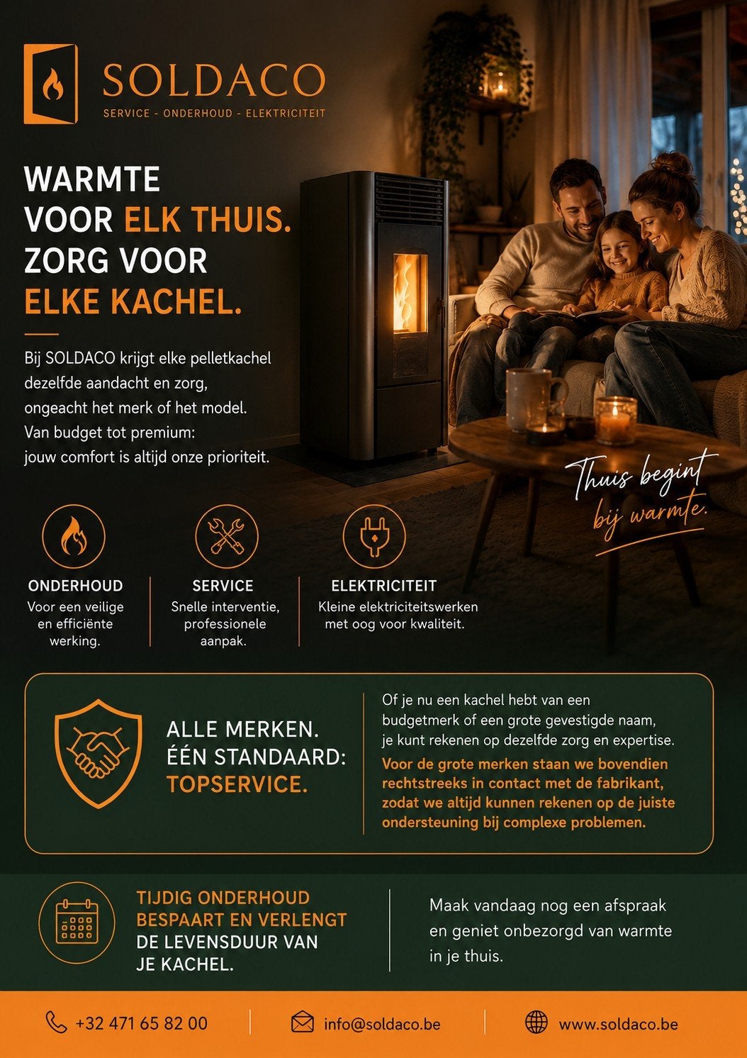 Service en onderhoud van pelletkachels, Diensten en Vakmensen, Reparatie en Onderhoud | Overige
