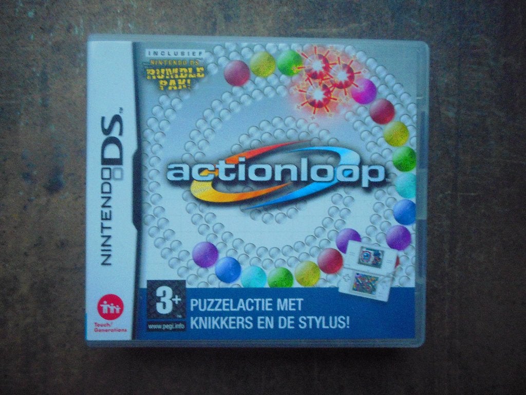 Actionloop voor DS (zie foto's), Games en Spelcomputers, Games | Nintendo DS, 1 speler, Ophalen of Verzenden, Gebruikt, Vanaf 3 jaar