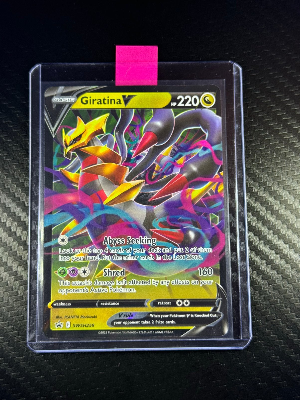 Giratina V | Holo | Ultra Rare | Promo | 2022 | #SWSH259, Verzenden, Zo goed als nieuw, Losse kaart