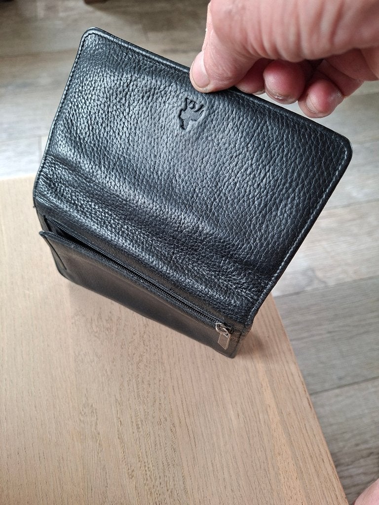 2 portemonnees, Ophalen of Verzenden, Gebruikt, Leder