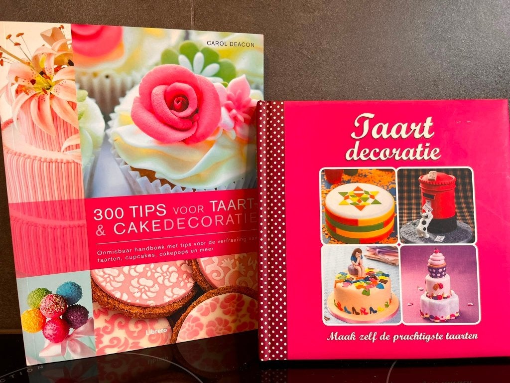 boeken over taart- en cakedecoratie, Ophalen