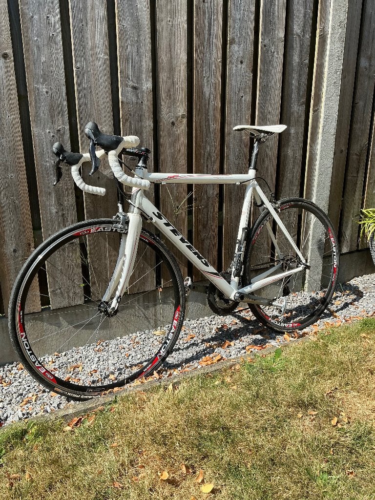 Koersfiets 23 inch, Fietsen en Brommers, 28 inch, Gebruikt, Aluminium, 15 tot 20 versnellingen