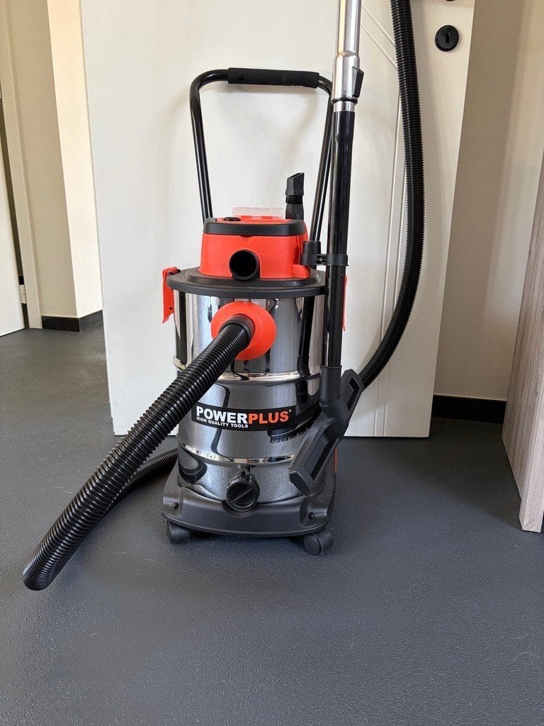 Aspirateur multifonctions Powerplus 20V 30l sans batterie, Réservoir, Autres marques, Comme neuf, Autres types