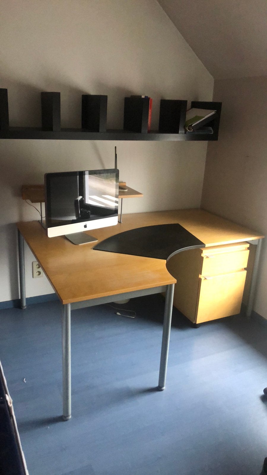 Bureau en ladenkast, Huis en Inrichting, Ophalen, Gebruikt, 120 cm, Scandinavisch