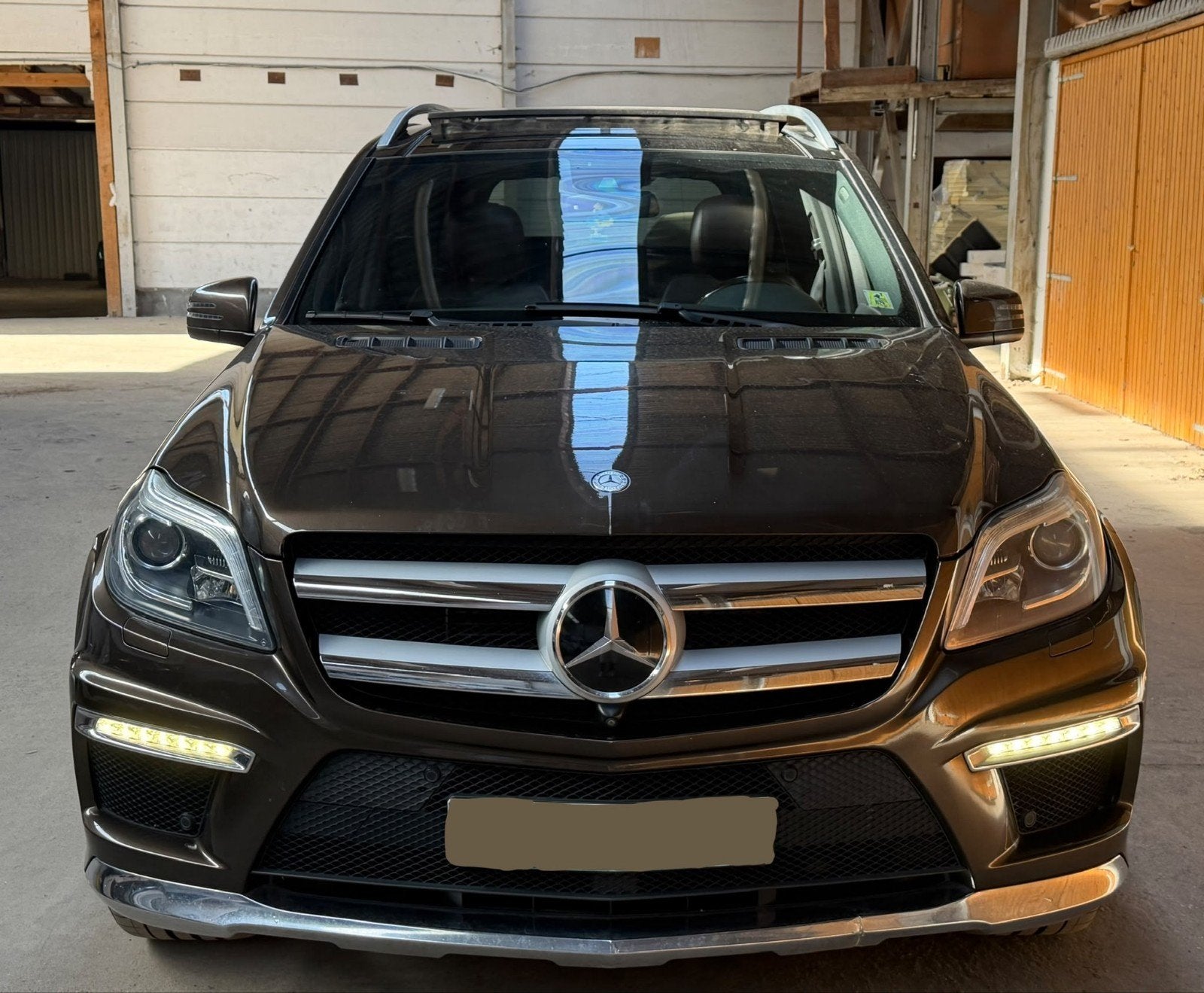 MERCEDES GL350D EURO6 7-ZETELS, Auto's, Automaat, GL, Euro 6, Leder