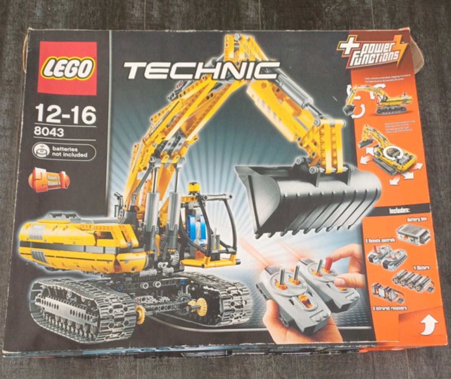 Lego technic 8043, Lego, Ophalen of Verzenden, Zo goed als nieuw, Compleet