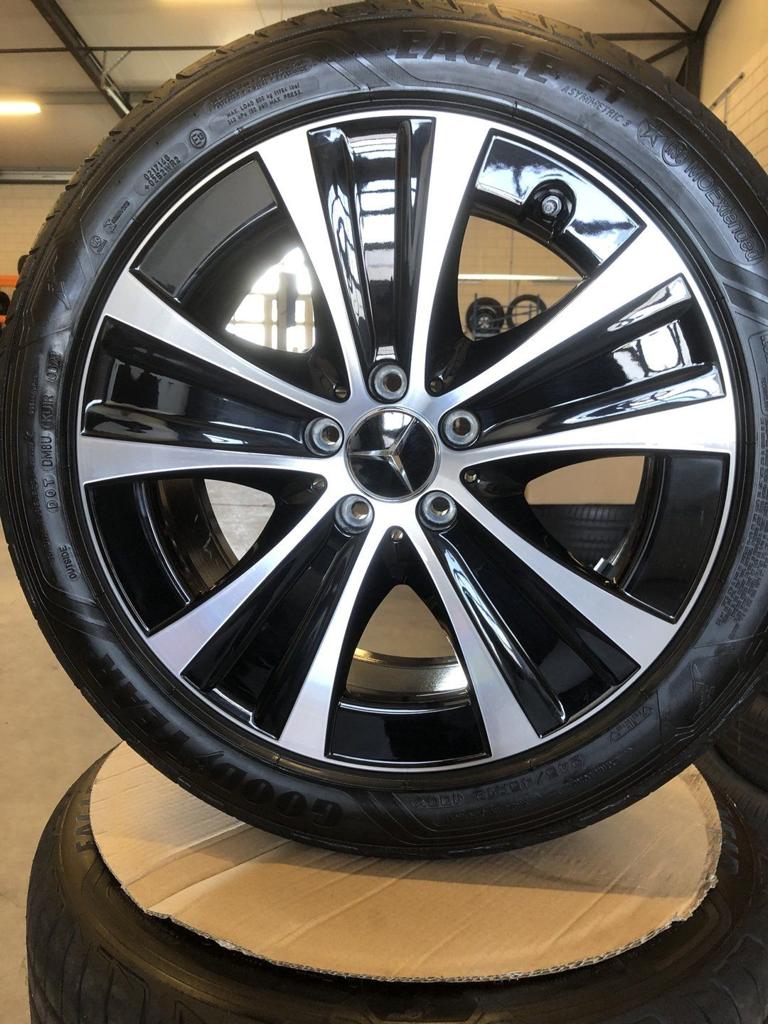 18 inch orig. mercedes e klasse w213 zomerset a2134013700, Pneus et Jantes, 245 mm, Véhicule de tourisme, Pneus été