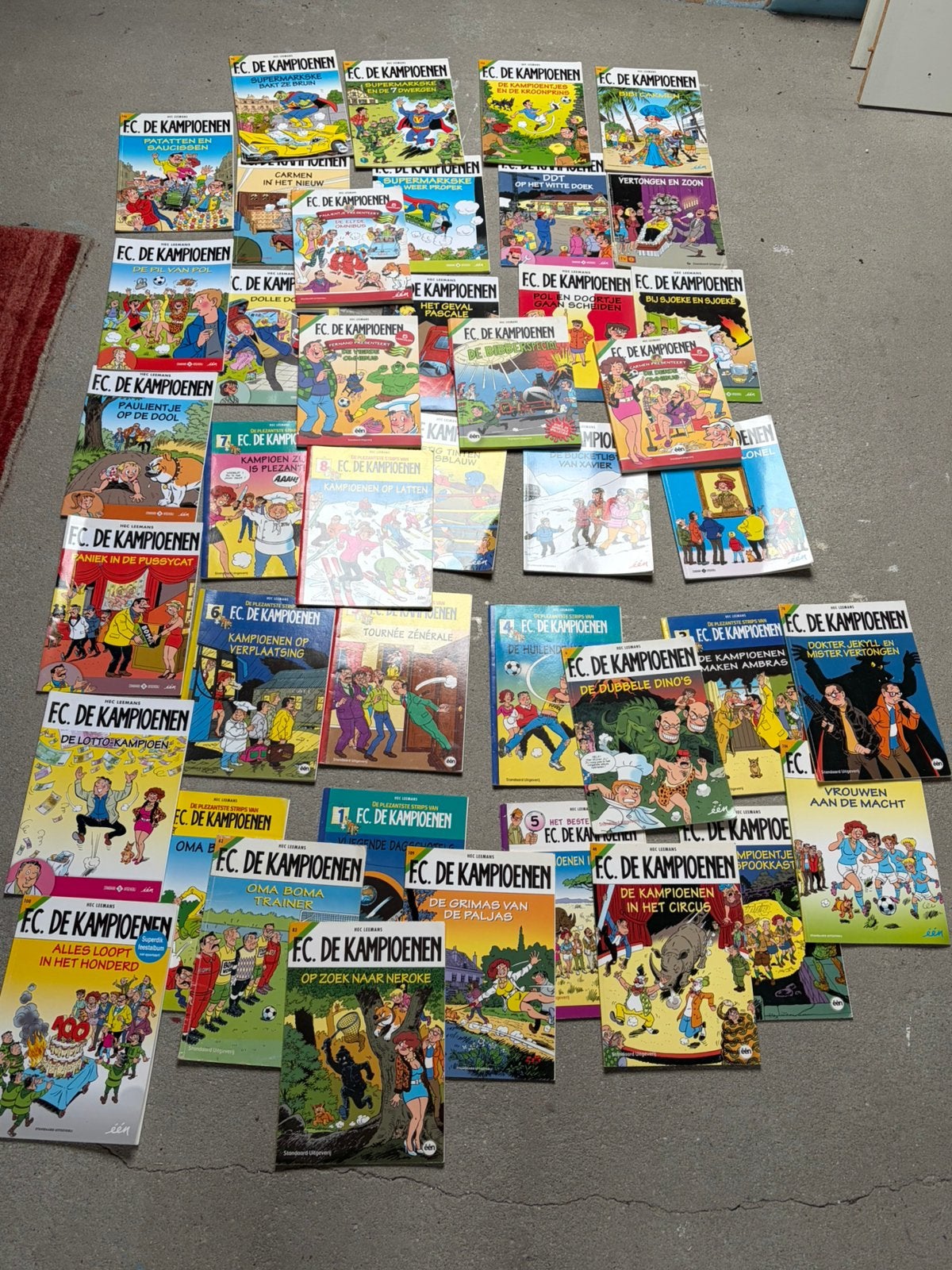 Groot lot fc de kampioenen boeken, Boeken, Ophalen, Zo goed als nieuw