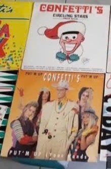 retro LP's: confetti's, Golden Earring, Demis Roussos, enz.., Ophalen of Verzenden, Gebruikt, 12 inch, LP