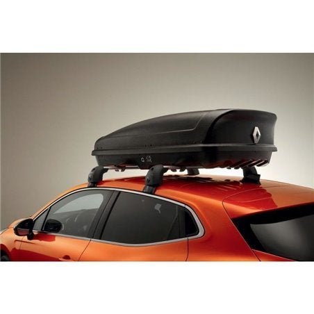 COFFRE DE TOIT RENAULT 630 L + BARRES QUICKFIX, Autos : Divers, Coffres de toit, Enlèvement, Neuf