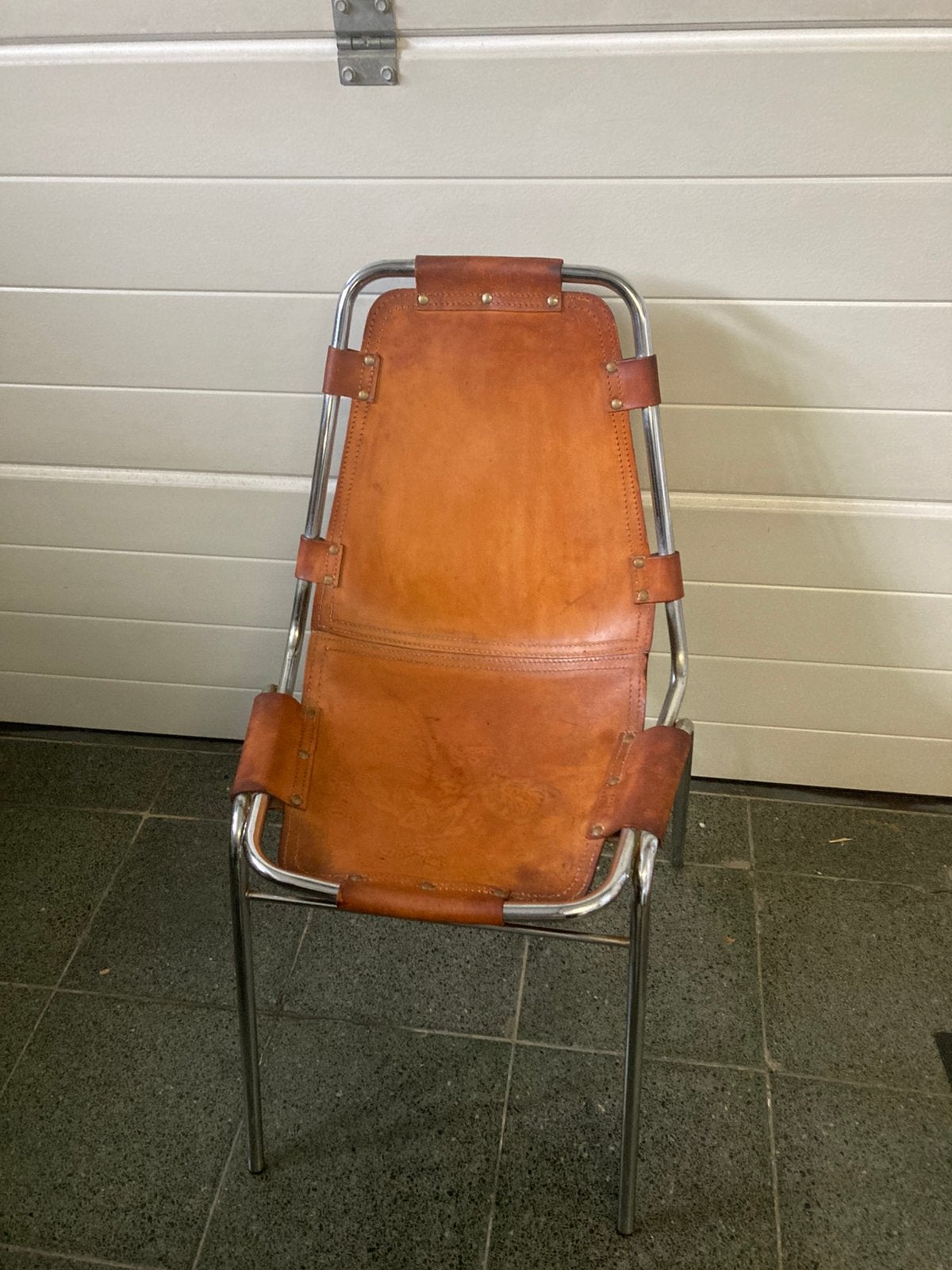Vintage Charlotte Perriand stoel, Ophalen, Gebruikt