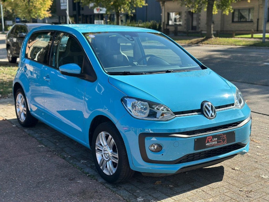 VW Up! 1.0i - Automaat - 23.590KM - 2018 - Camera - Airco, Achat, Entreprise, Entretenue par le concessionnaire, Automatique