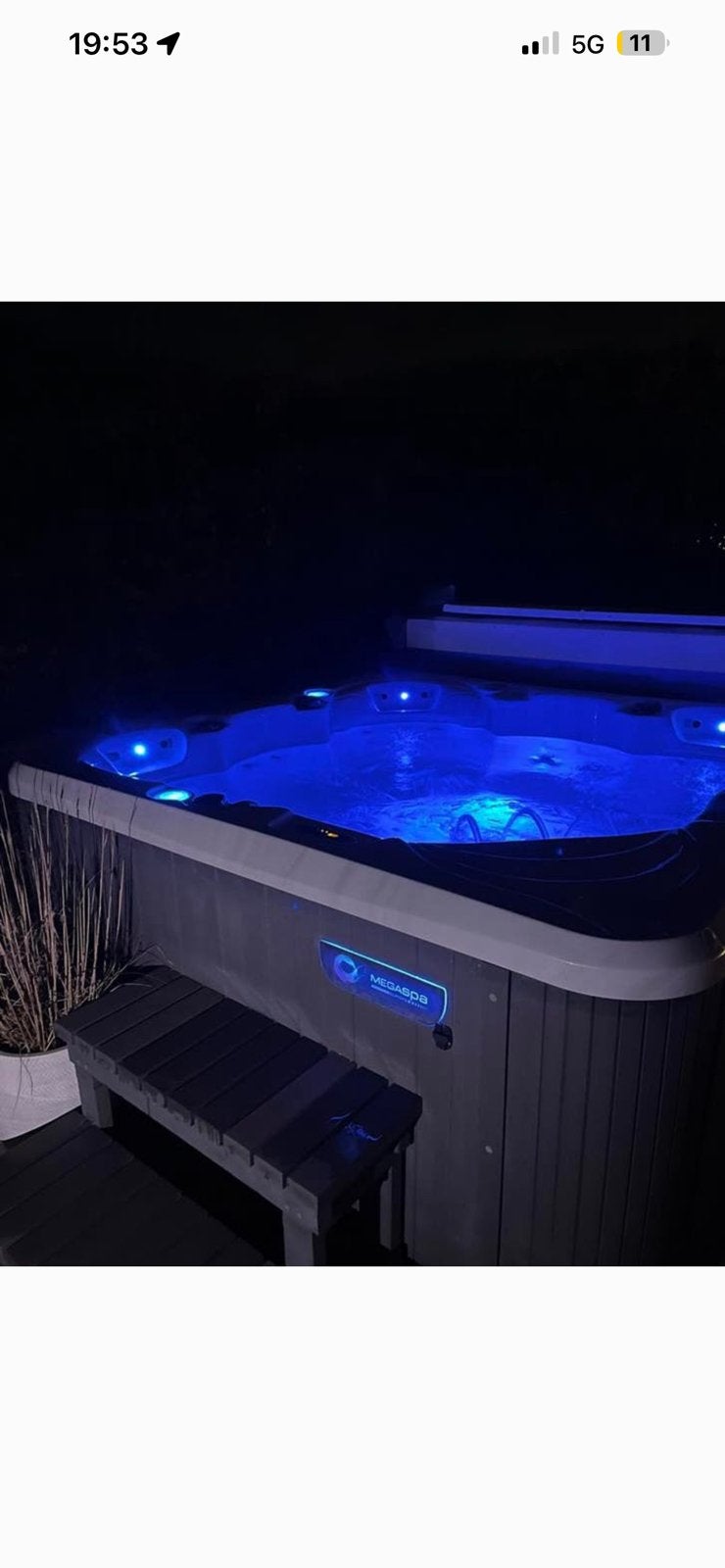 Jacuzzi grote fontein, Tuin en Terras, Ophalen, Zo goed als nieuw