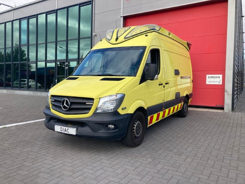 Mercedes-Benz Sprinter 316 CDI L2H2, Achat, Euro 6, Entreprise, Jaune