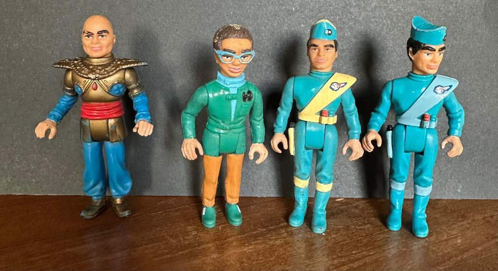 vintage actiefiguur Thunderbirds Matchbox 1992, Collections, Enlèvement ou Envoi, Utilisé
