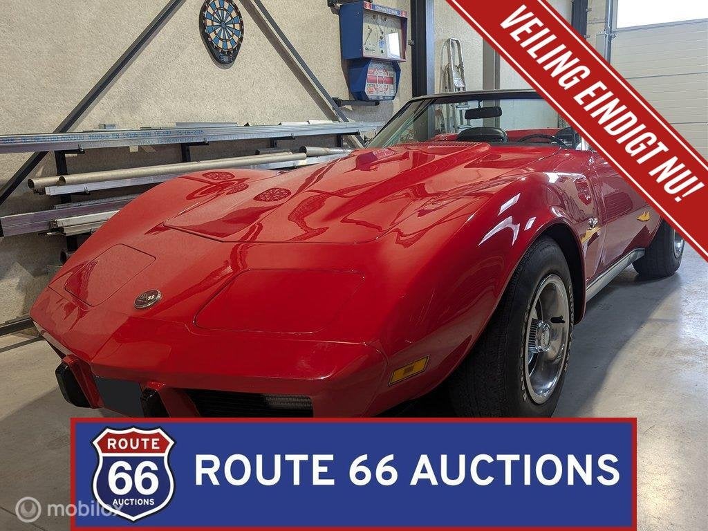 Chevrolet Corvette C3 Stingray Cabriolet | 1975 | Route 66 A, Achat, Entreprise, Chevrolet, Boîte manuelle