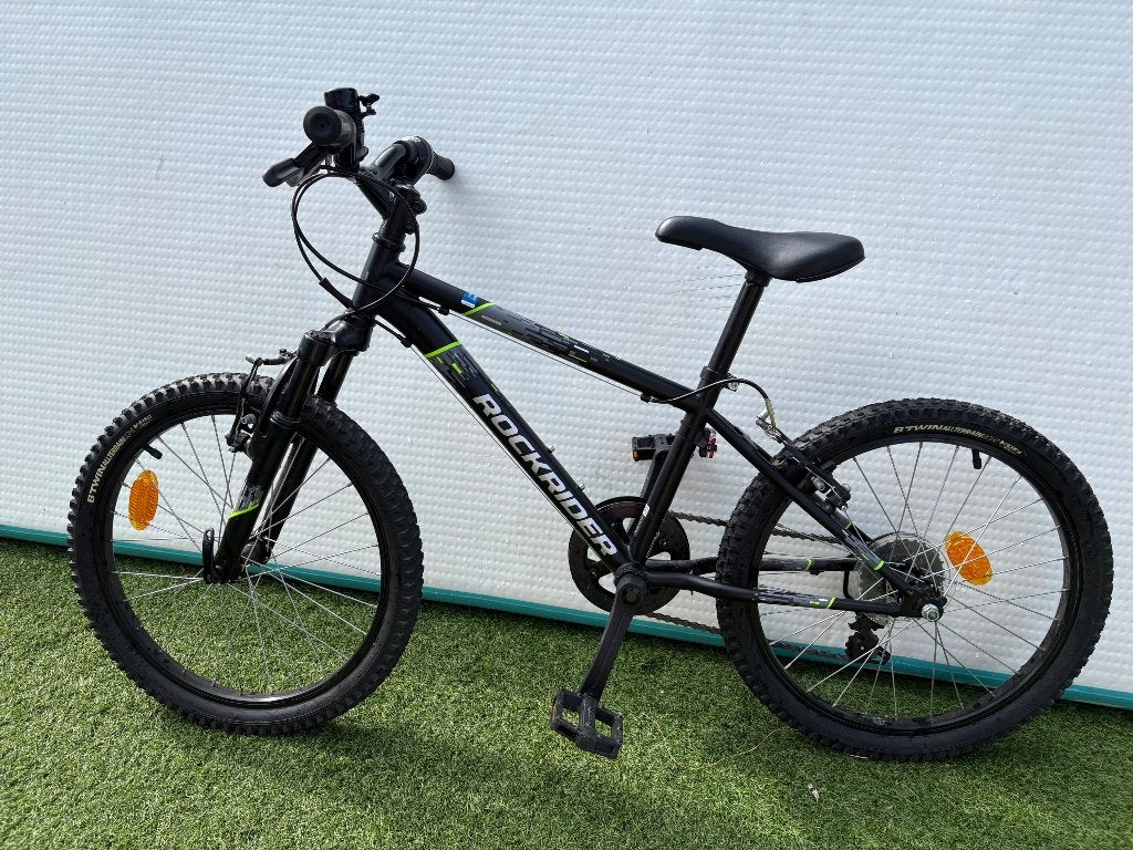Rockrider mountainbike 20” (6-9 jaar), Fietsen en Brommers, Ophalen, Gebruikt, Rockrider (Decathlon), Handrem
