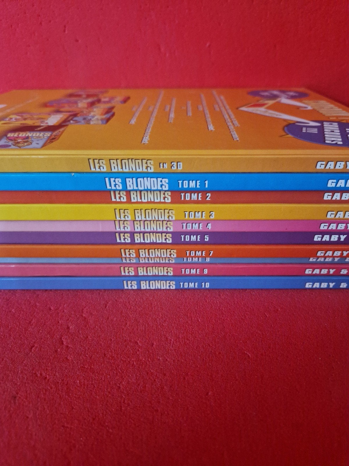 lot de 10 bd les blondes, Enlèvement ou Envoi