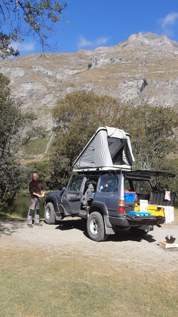 James Baroud Discovery M EVO daktent met originele ladder, Enlèvement