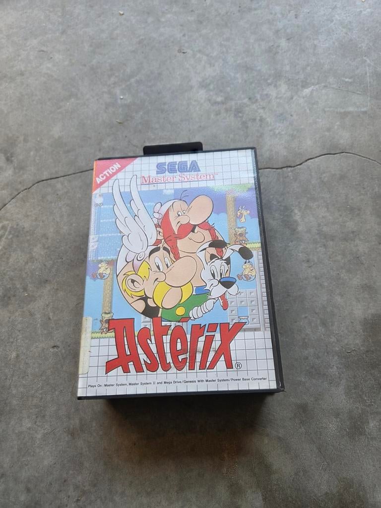 Sega master system Asterix, Ophalen, Master System