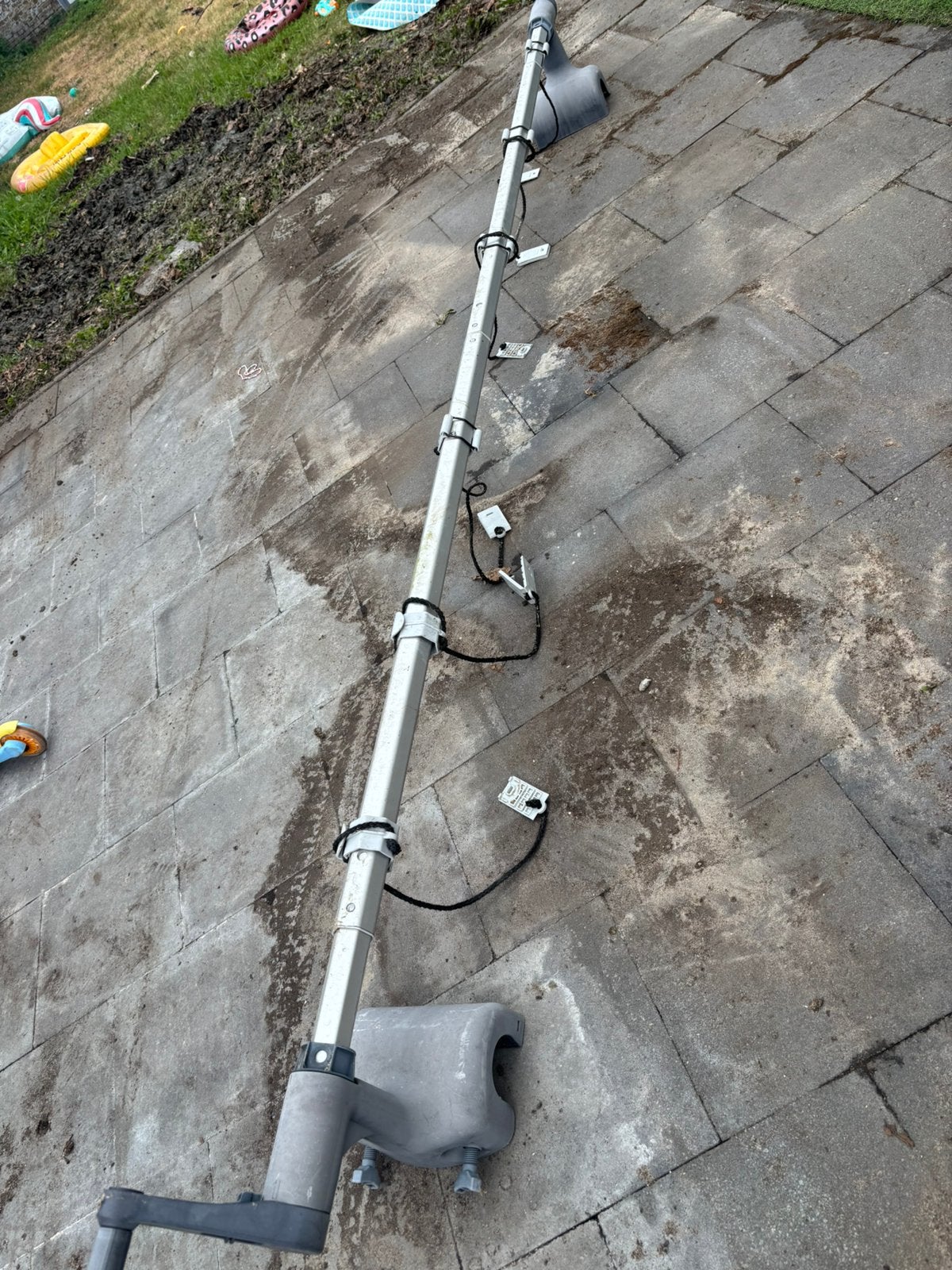 Oprolsysteem noppenfolie voor opzetzwembad, Tuin en Terras, Zwembad-toebehoren, Ophalen, Gebruikt