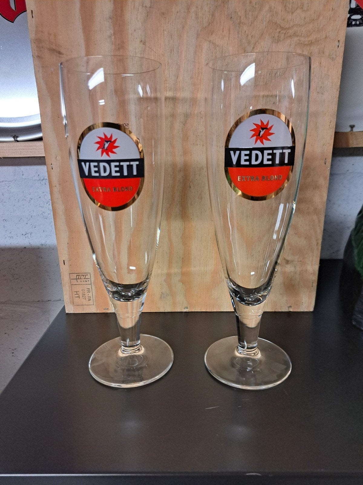 Vedette glazen, Verzamelen, Ophalen of Verzenden