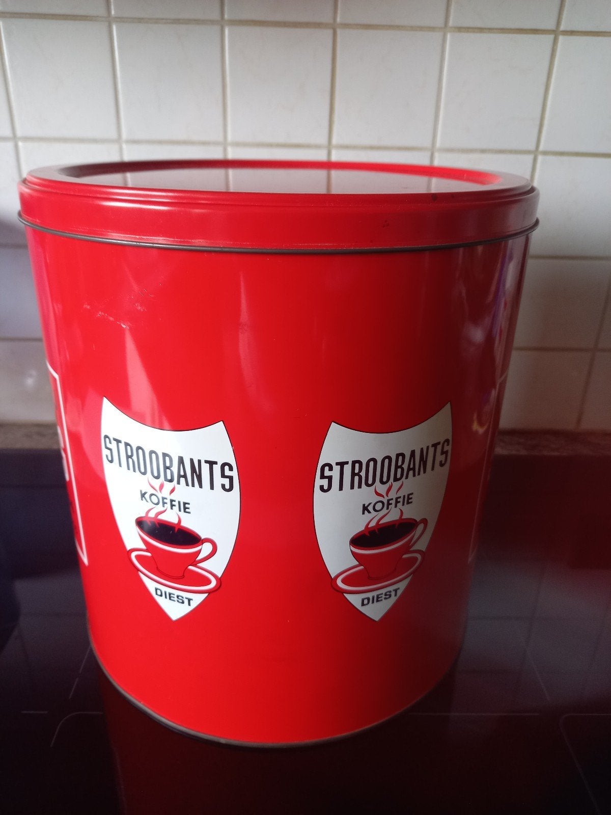 Extra groot koffieblik, Verzamelen, Ophalen