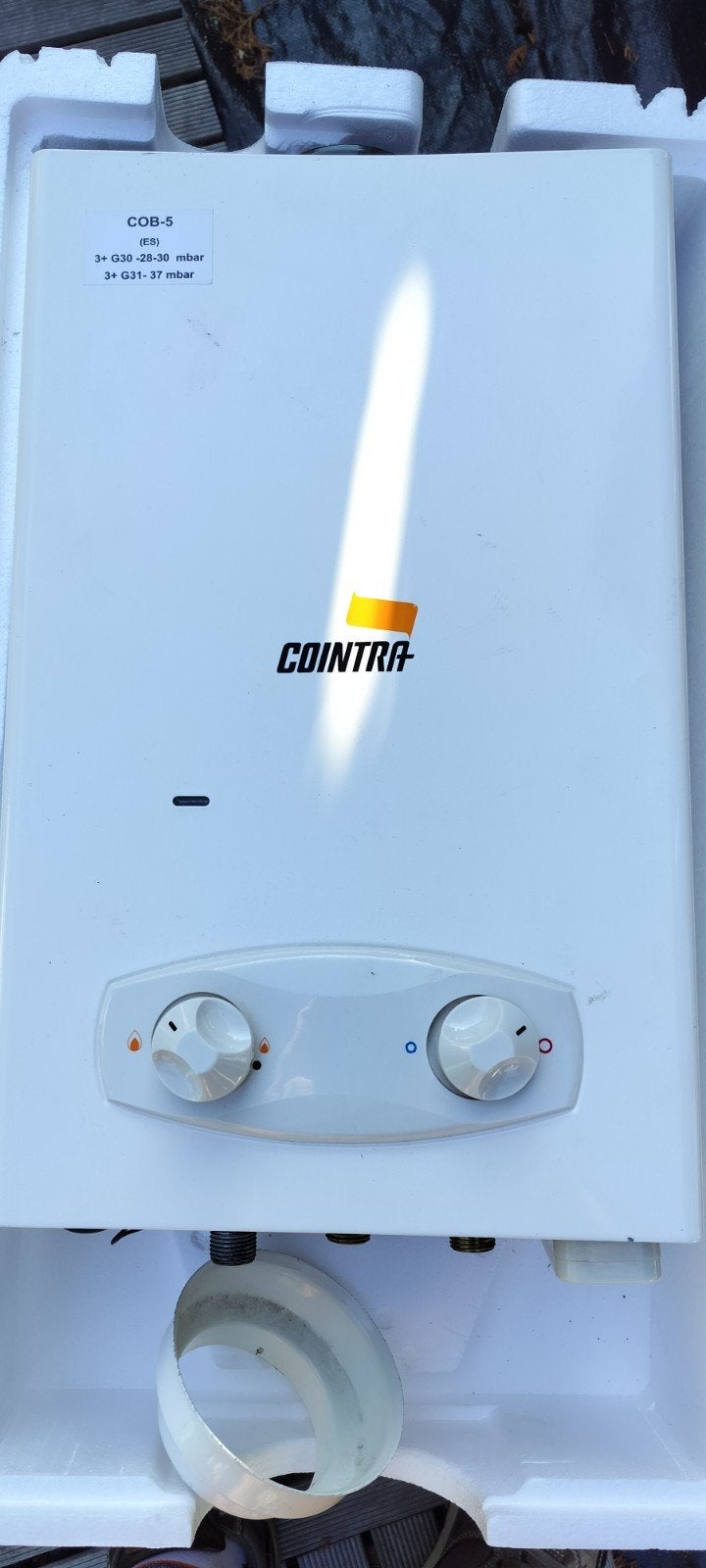 gasboiler op flessen citan, Doe-het-zelf en Bouw, Ophalen, Propaan of Butaan
