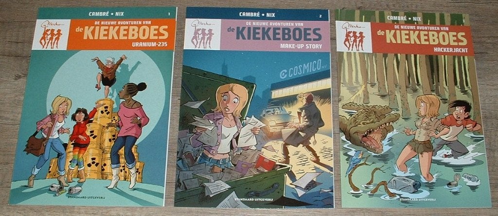 de nieuw avonturen van de kiekeboes compleet, Boeken, Cambré, Charel - Nix, Complete serie of reeks, Nieuw, Ophalen of Verzenden