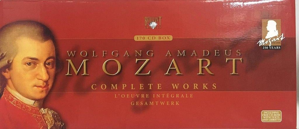 Box intégrale mozart 170CDs, Enlèvement, Neuf, dans son emballage, Musique de chambre, Coffret