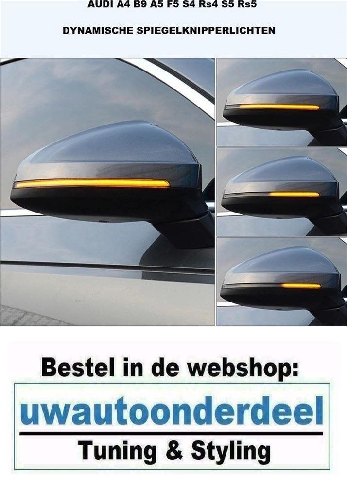 Dynamische Knipperlichten Voor Audi A4 B9 A5 F5 S4 Rs4 S5 Rs, Autos : Divers, Tuning & Styling, Envoi