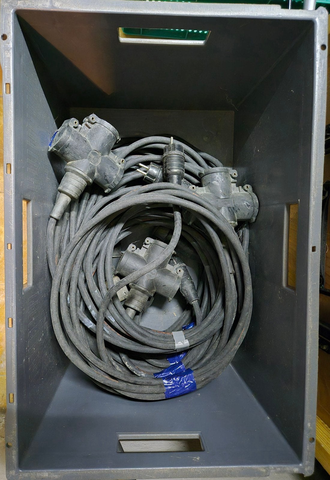 Collecteurs KERAF avec câble H07 RN-F 3G2,5 mm..., Bricolage & Construction, Enlèvement ou Envoi, Utilisé, Autres marques, Câble ou Fil électrique