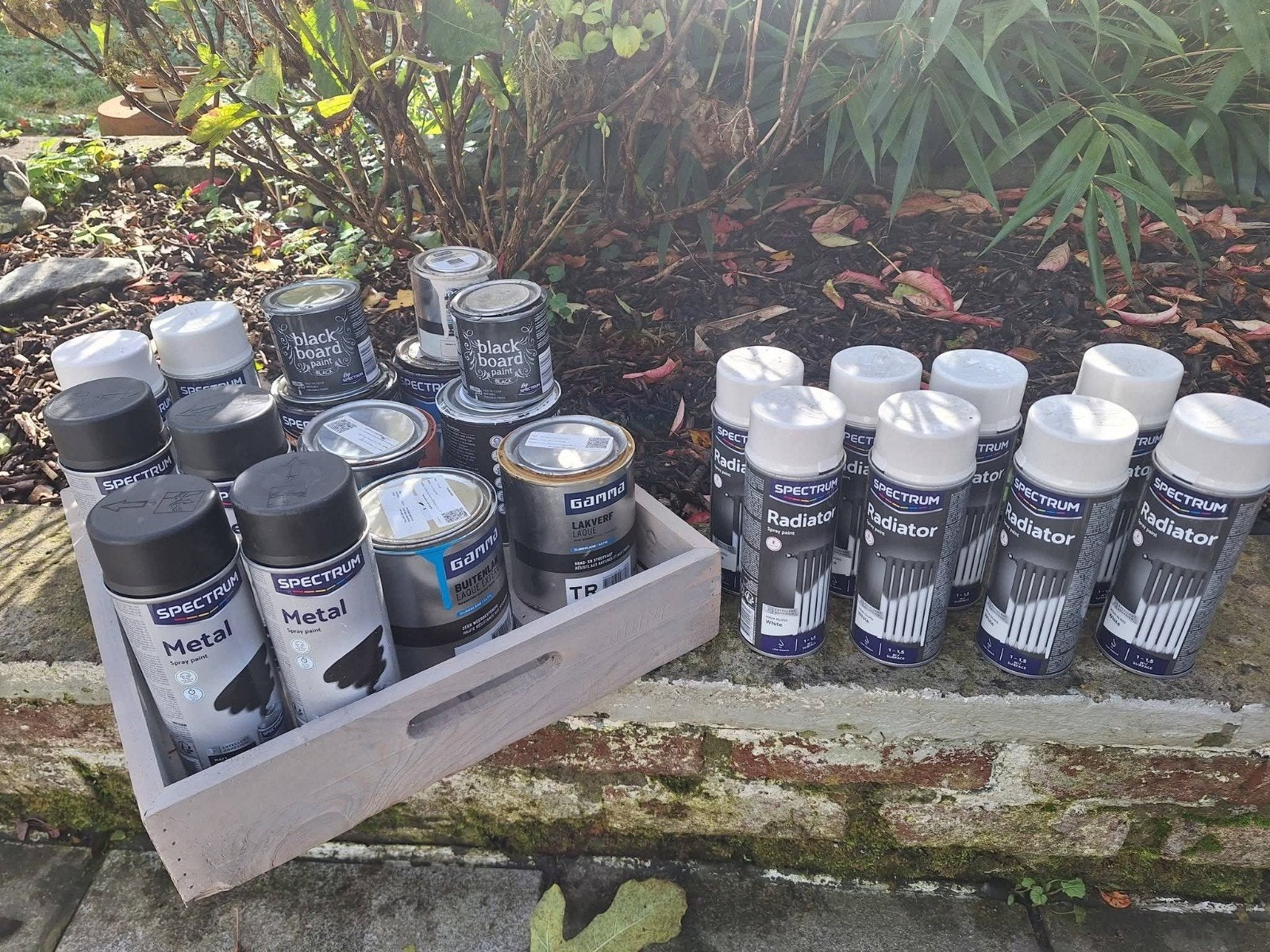 Gratis allerlei verf, Enlèvement, Peinture