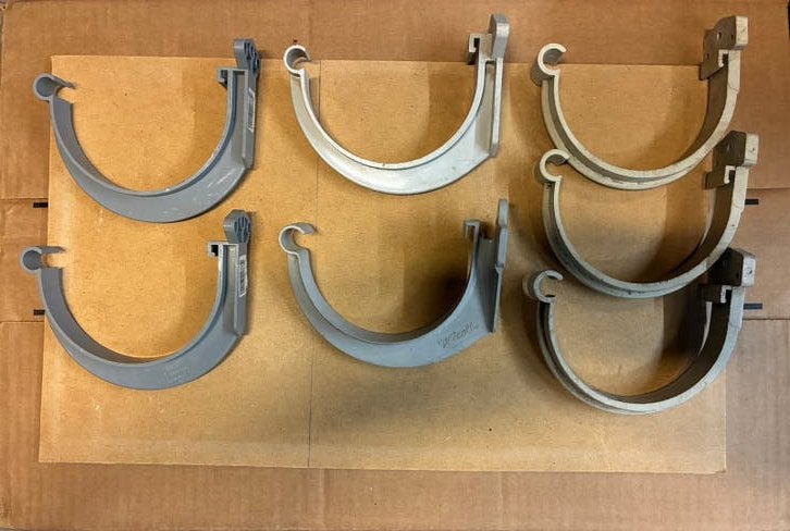 Goothaken 125 mm, Doe-het-zelf en Bouw, Ophalen, Gebruikt, PVC, 80 mm of meer