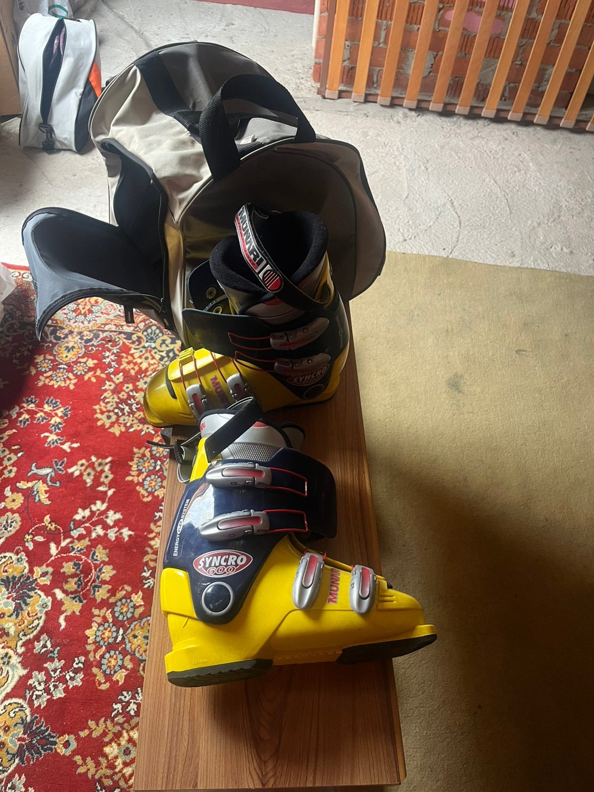 Skibotten met draagtas, Gebruikt, Snowboots, Ski, Ophalen