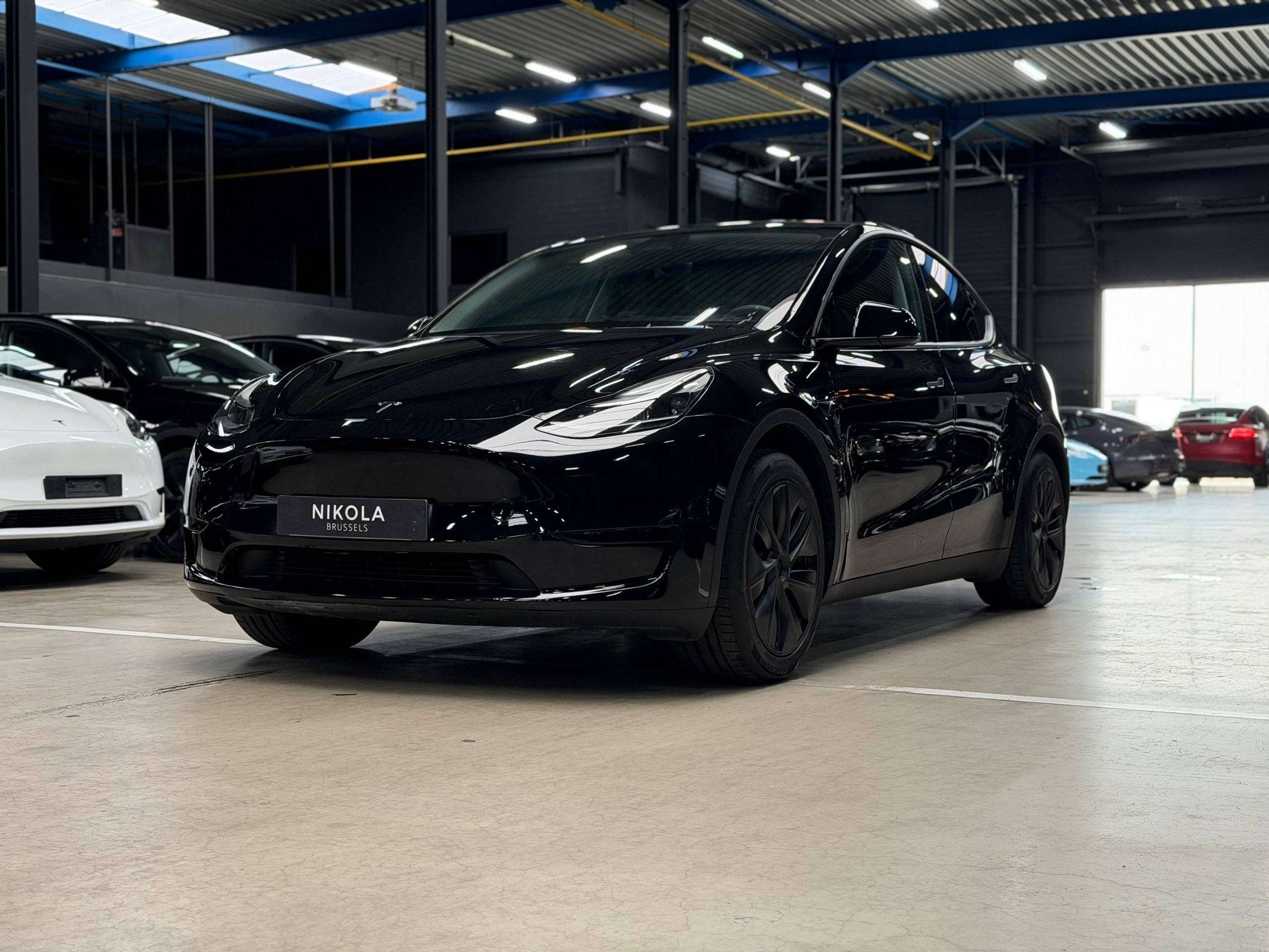 Tesla Model Y PREMIUM RWD - HARDWARE 4 - AUTOPILOT - FULL BL, Autos, 299 ch, Achat, Entreprise, Noir