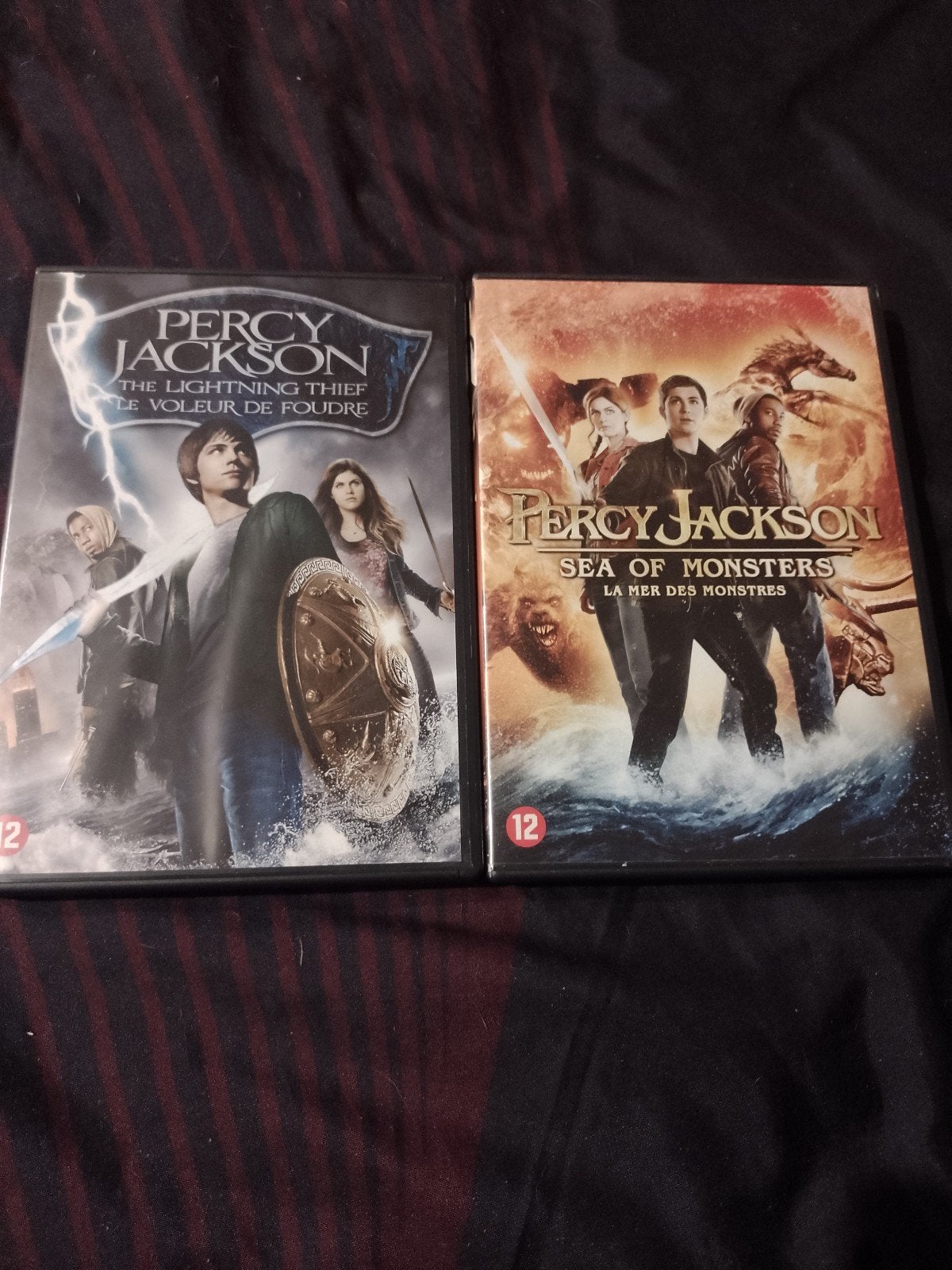 A vendre en dvd l'intégrale des films Percy Jackson, CD & DVD, DVD | Science-Fiction & Fantasy, Enlèvement ou Envoi, Néerlandais