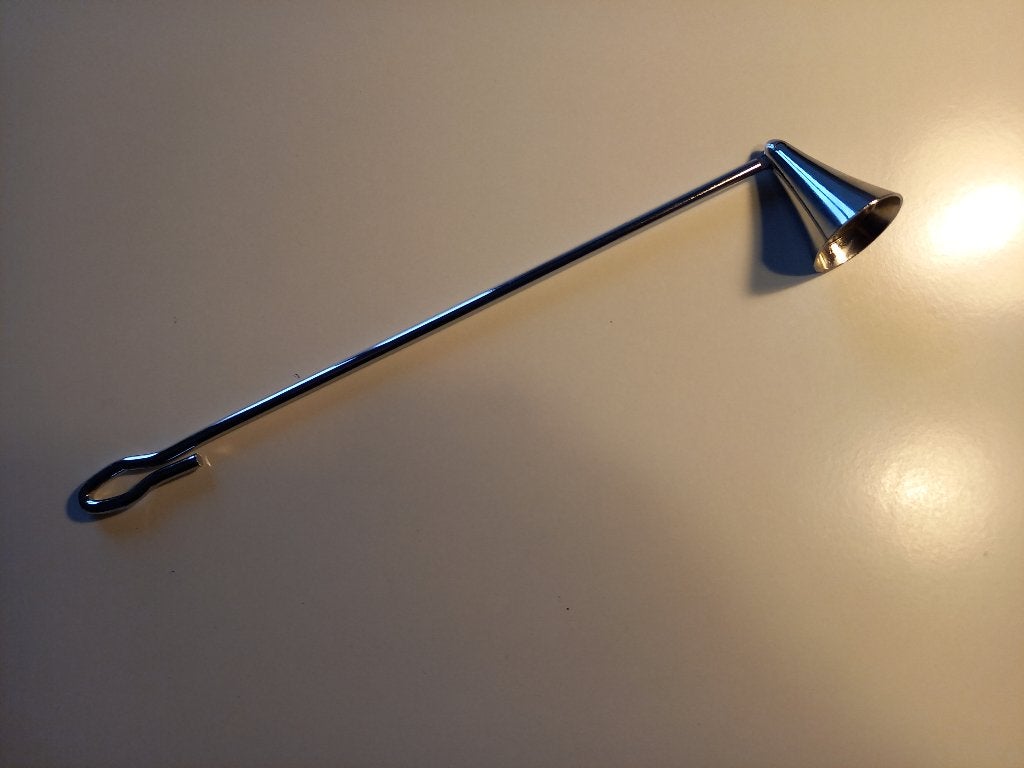 instrument (museau) pour éteindre les bougies, Enlèvement ou Envoi, Comme neuf, Autres types, Métal