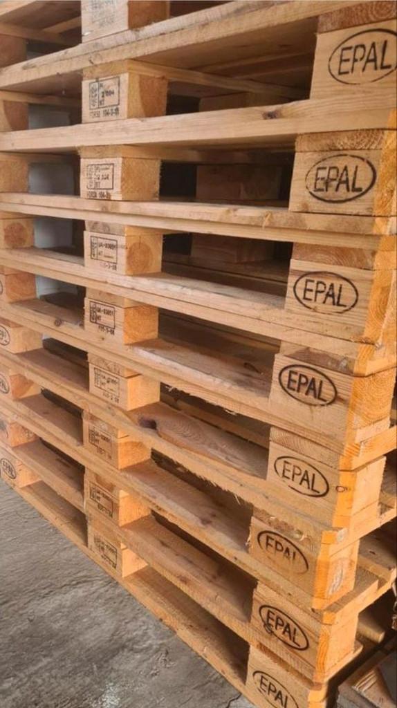 europalletten te koop, Doe-het-zelf en Bouw, Hout en Planken, Ophalen, Zo goed als nieuw