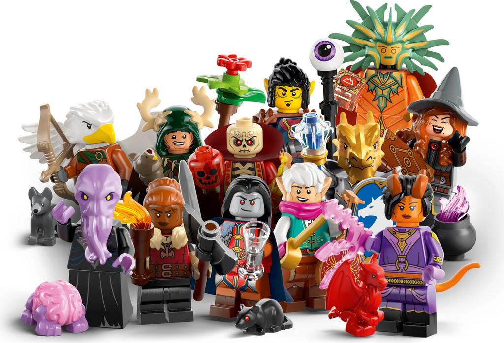 LEGO 71047 CMF dungeons & dragons compleet 12 minifiguren, Ophalen of Verzenden, Nieuw, Complete set, Lego