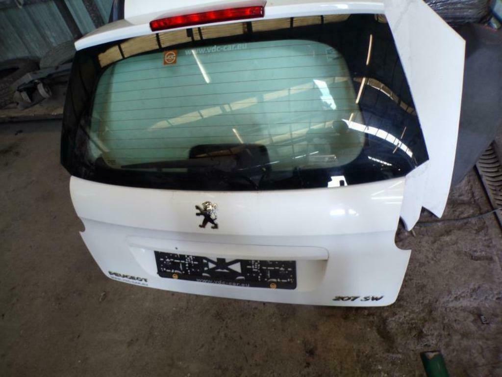 Hayon Peugeot 207 SW phase 2 2007-2013 LP/12644, Enlèvement ou Envoi, Haillon arrière, Utilisé, Avant