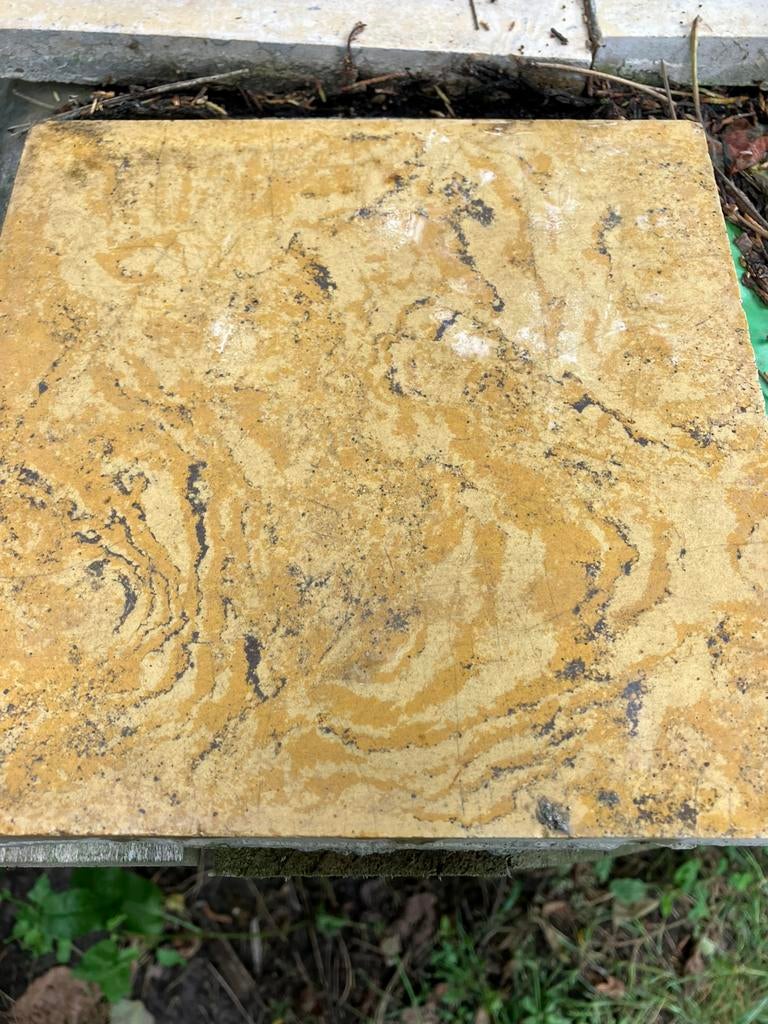 Lot oude vloertegels, 20*20cm, 6,64 m2., Doe-het-zelf en Bouw, Tegels, Ophalen